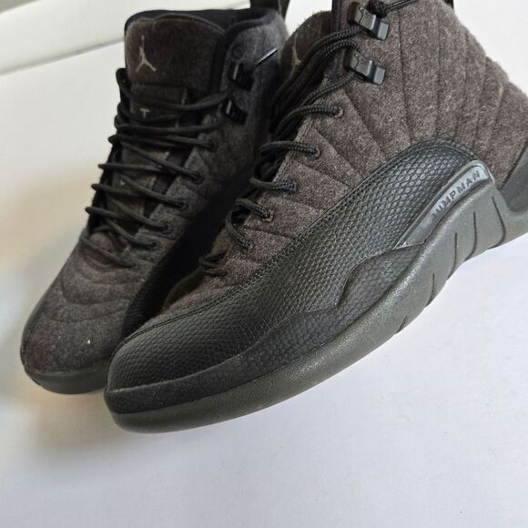 Nike Air Jordan 12 retro Wool in box Sz 9 - Picture 4 of 12